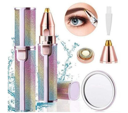 2 in 1 trimmer for eyebro and un-even hair removal trimmer( with USB charger)