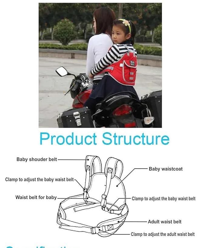 Baby Safety Belt for 2 Wheeler