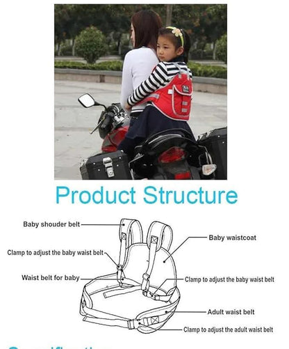 Baby Safety Belt for 2 Wheeler