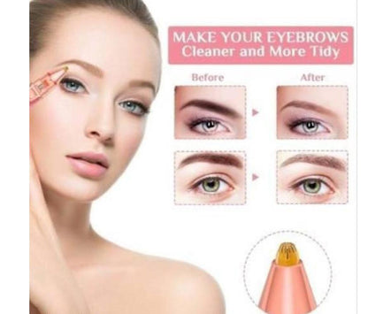 2 in 1 trimmer for eyebro and un-even hair removal trimmer( with USB charger)